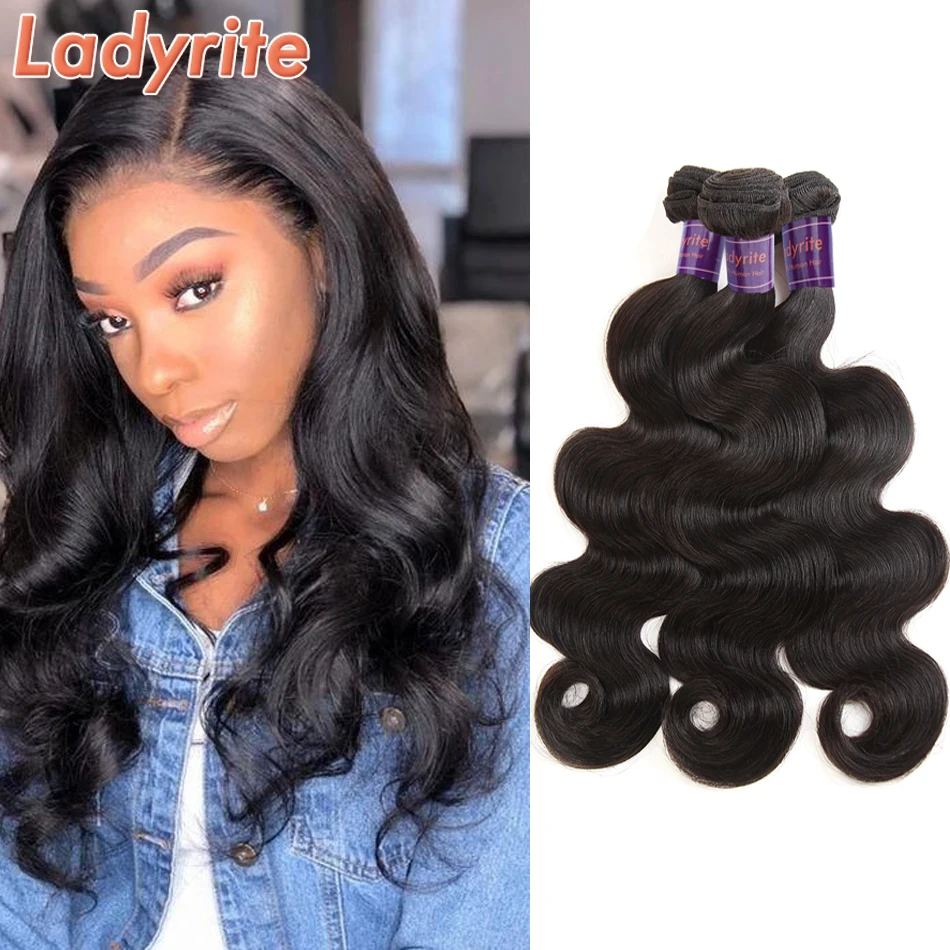 Brazilian Body Wave Bundles Natural Color 100% Remy Human Hair Weave Deals 3/4 Bundles For Women Hair Extension Ladyrite
Brazilian Body Wave Bundles Natural Color 100% Remy Human Hair Weave Deals 3/4 Bundles For Women Hair Extension Ladyrite