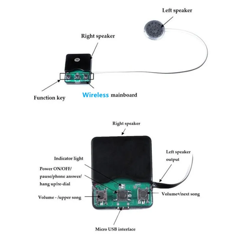Беспроводные Bluetooth-наушники унисекс для спорта на открытом воздухе вязаная шапка