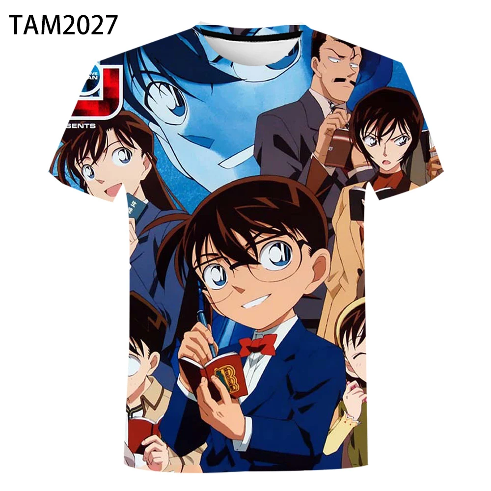 Detective Conan Anime 3D Printing Summer Short Sleeve Cool Youth Student Street Style 2021 New Fashion Hip Hop Top T-Shirt Pure
Detective Conan Anime 3D Printing Summer Short Sleeve Cool Youth Student Street Style 2021 New Fashion Hip Hop Top T-Shirt Pure
