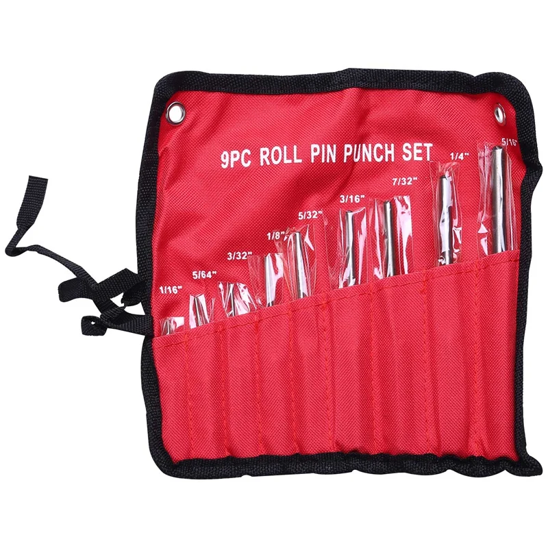 9Pcs Steel Multi Size Round Head Pins Punch Set Grip Roll Pins Punch Tool Kit Professional Hollow End Starter Punch Chisel
9Pcs Steel Multi Size Round Head Pins Punch Set Grip Roll Pins Punch Tool Kit Professional Hollow End Starter Punch Chisel