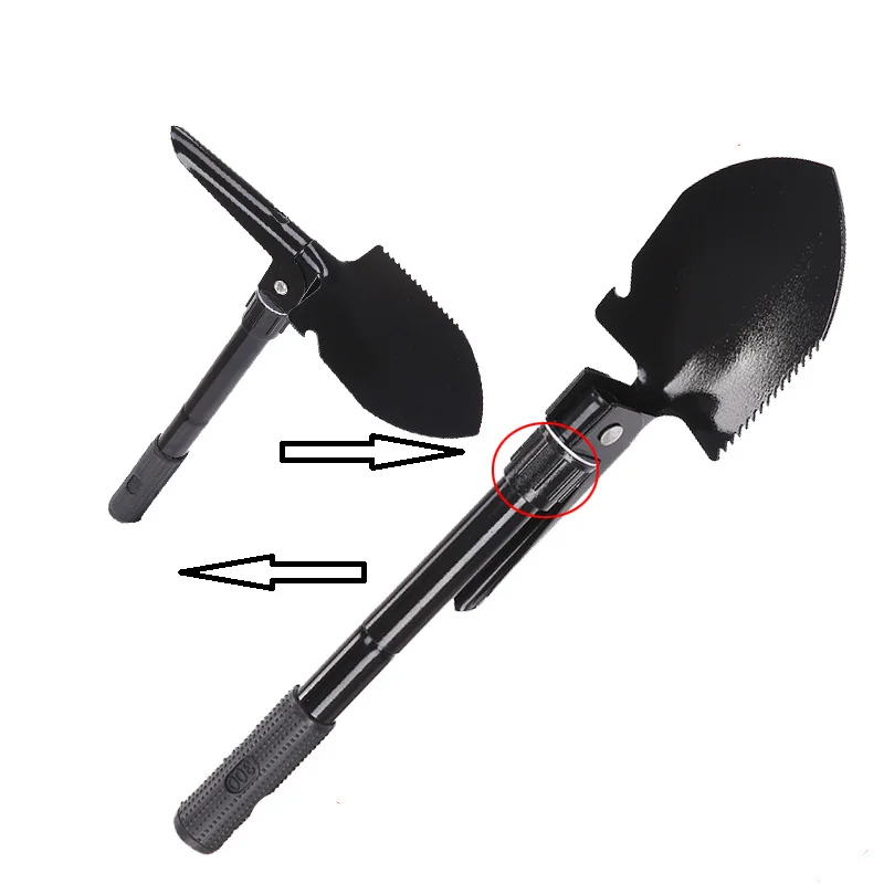 Portable Folding Shovel Military Outdoor Survival Spade Trowel Dibble Pick for Garden Camping Hiking Emergency Palaplegable Tool
Portable Folding Shovel Military Outdoor Survival Spade Trowel Dibble Pick for Garden Camping Hiking Emergency Palaplegable Tool