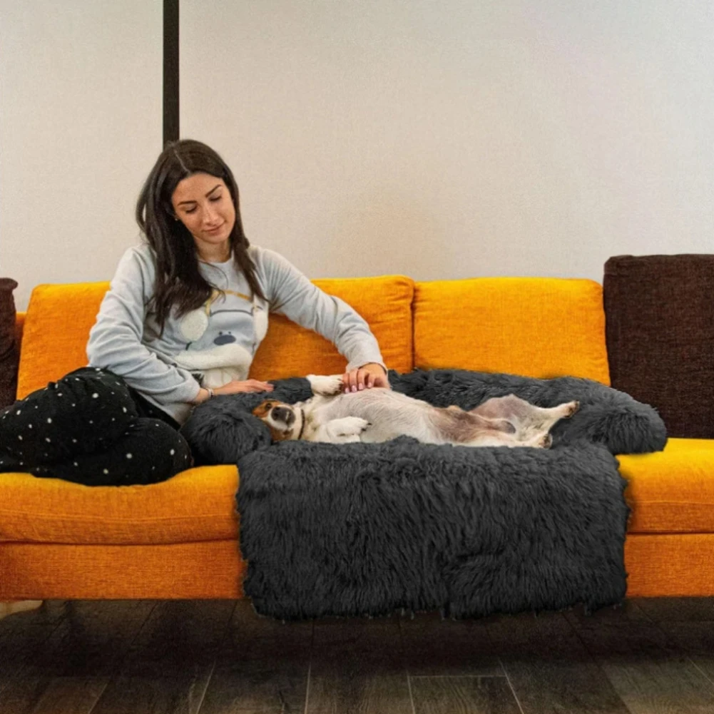 Pet Sofa Dog Bed Calming Bed For Puppy Large Dogs Pad Washable Winter Warm Cat Bed Mat Blanket Couches Floor Furniture Protector
Pet Sofa Dog Bed Calming Bed For Puppy Large Dogs Pad Washable Winter Warm Cat Bed Mat Blanket Couches Floor Furniture Protector