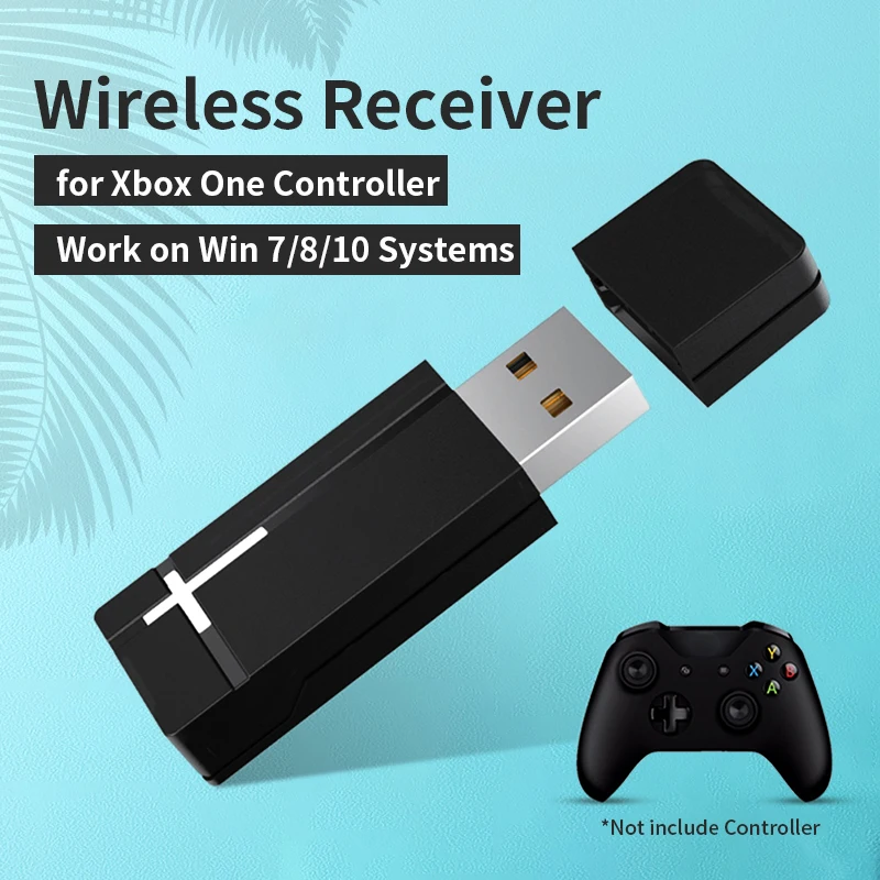 Беспроводной адаптер приемник для контроллера XBOX One Портативный USB передатчик ПК