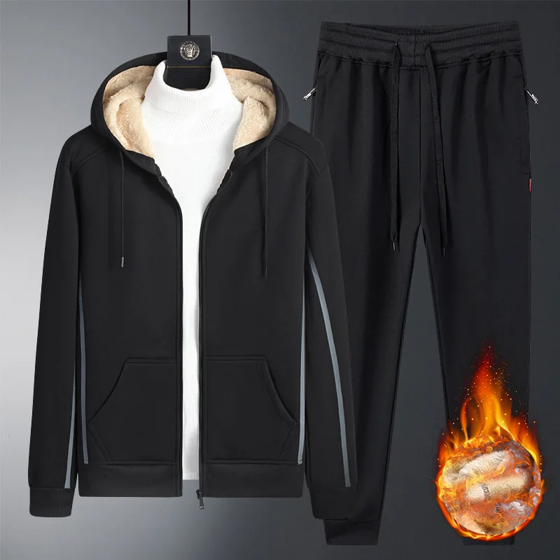Large Size 8xl Tracksuits Men Running Set Casual Thicken Hooded Jackets Pants Sweatshirt Sportswear Coats Hoodie Track Suits
Large Size 8xl Tracksuits Men Running Set Casual Thicken Hooded Jackets Pants Sweatshirt Sportswear Coats Hoodie Track Suits