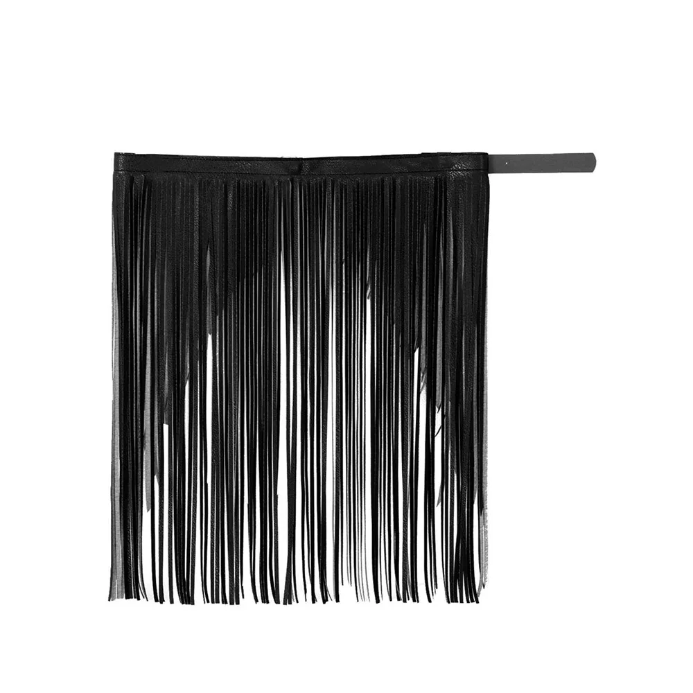 TiaoBug Fashion Women Punk PU Leather Adjustable Waistband Fringe Tassel Skirt Belt Dance Performance Club Party Rave Costume
TiaoBug Fashion Women Punk PU Leather Adjustable Waistband Fringe Tassel Skirt Belt Dance Performance Club Party Rave Costume