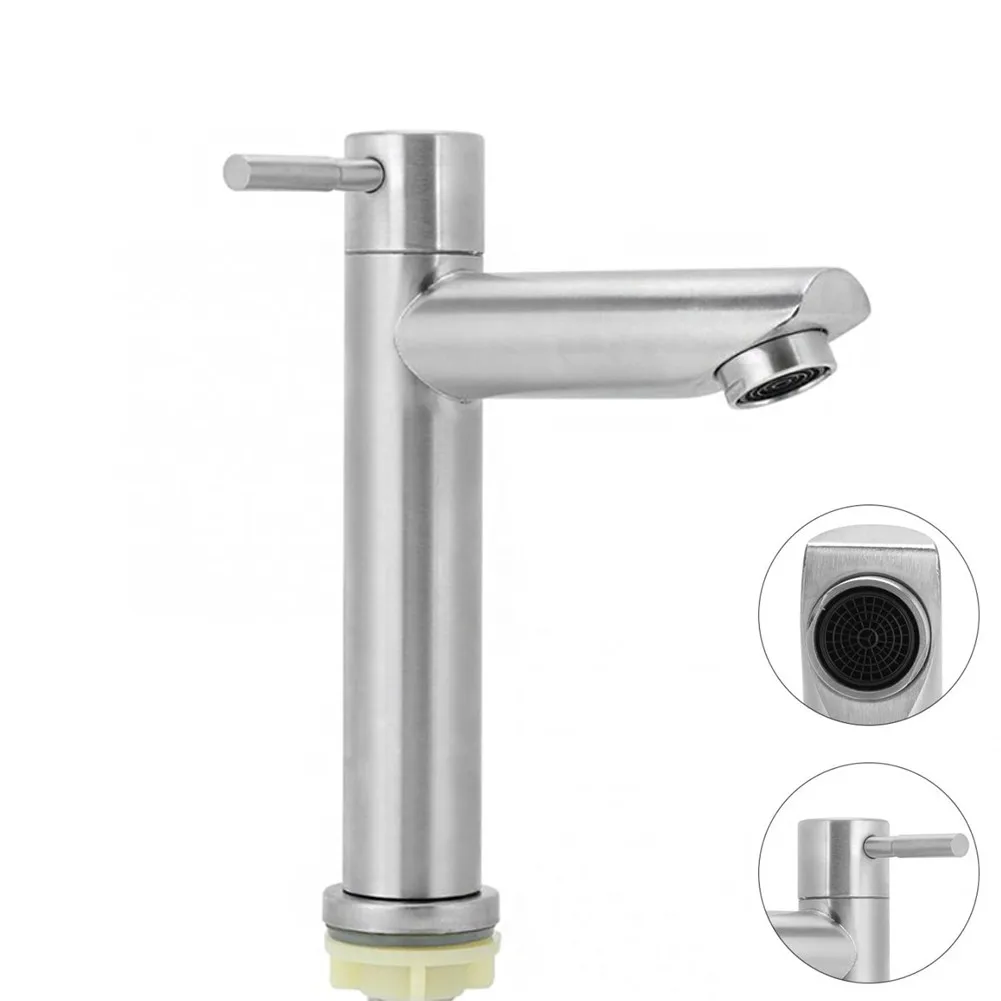 1PC Chrome Basin Kitchen Bathroom Single Cold Faucet Sink Water Tap G1/2 Thread Cold Matte Sink Faucet Taps
1PC Chrome Basin Kitchen Bathroom Single Cold Faucet Sink Water Tap G1/2 Thread Cold Matte Sink Faucet Taps