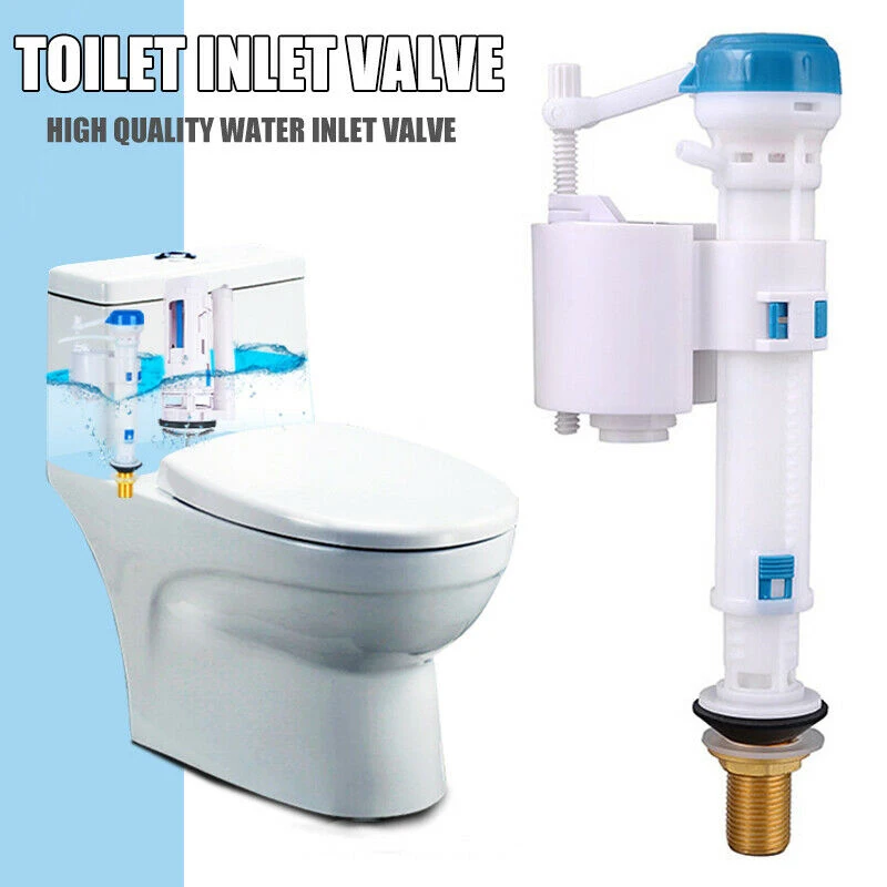 

1PC Valve Dual Flush Cistern Syphon Toilet Push Button Fill Bathroom Accessories Toilet Bottom Inlet Entry Push Button
