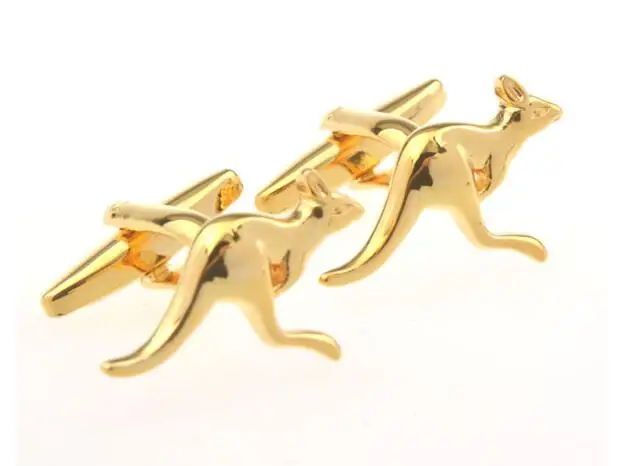 10pairs/lot Lovely Gold Kangaroo Elephant Cufflinks Animal Design Copper Material Cuff Links Men's Jewelry Wholesale
10pairs/lot Lovely Gold Kangaroo Elephant Cufflinks Animal Design Copper Material Cuff Links Men's Jewelry Wholesale