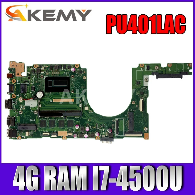 PU401LA с I7-4500U CPU на борту 4 Гб RAM материнская плата REV 2,2 для Asus PU401 PU401L PU401LA PU401LAC материнская плата для ноутбука 100% тест
PU401LA с I7-4500U CPU на борту 4 Гб RAM материнская плата REV 2,2 для Asus PU401 PU401L PU401LA PU401LAC материнская плата для ноутбука 100% тест