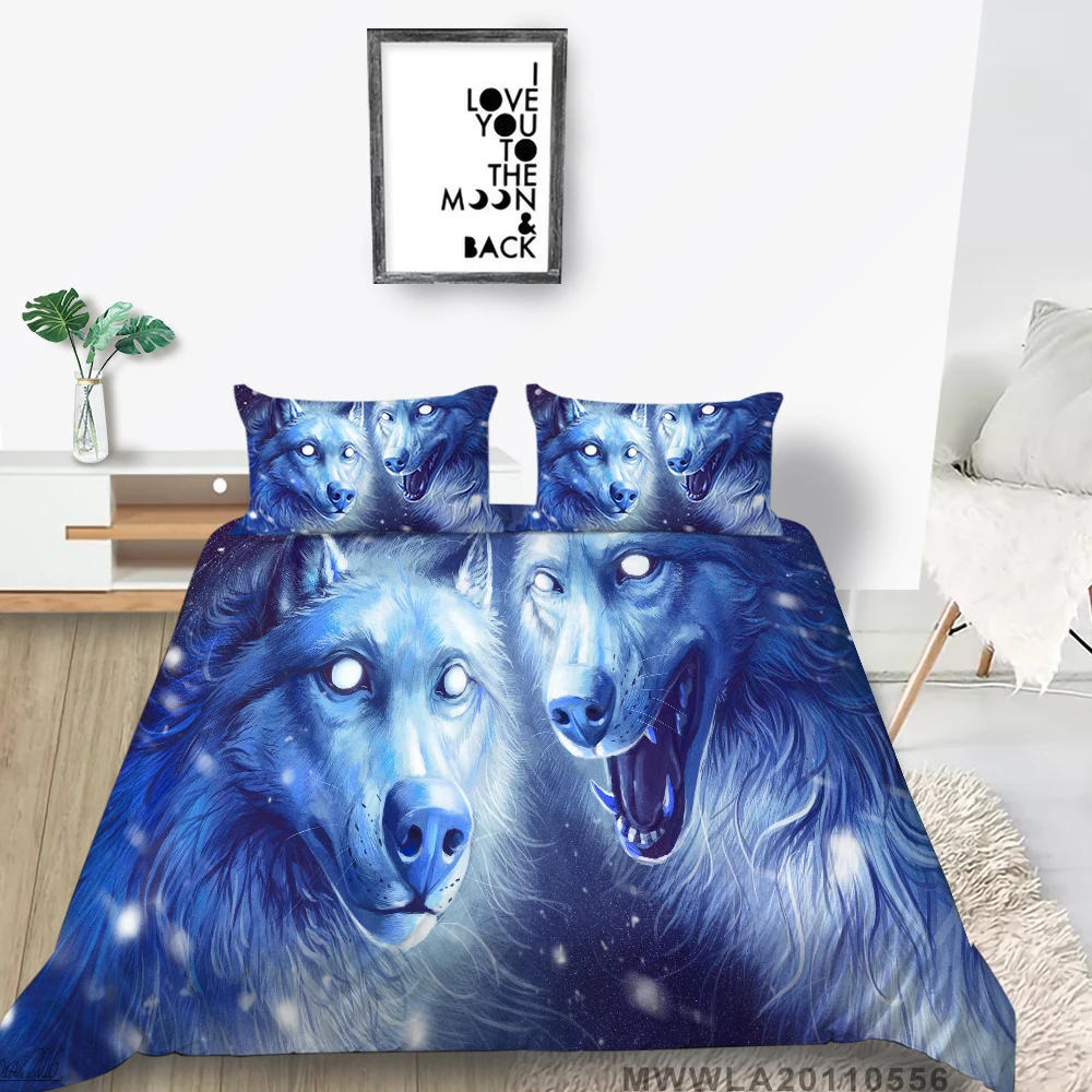 Gray Wolves Bedding Set For Man 3D Cool Simple Duvet Cover Wolf Pack Double Queen Twin Full King Single Bed Set Wilderness
Gray Wolves Bedding Set For Man 3D Cool Simple Duvet Cover Wolf Pack Double Queen Twin Full King Single Bed Set Wilderness
