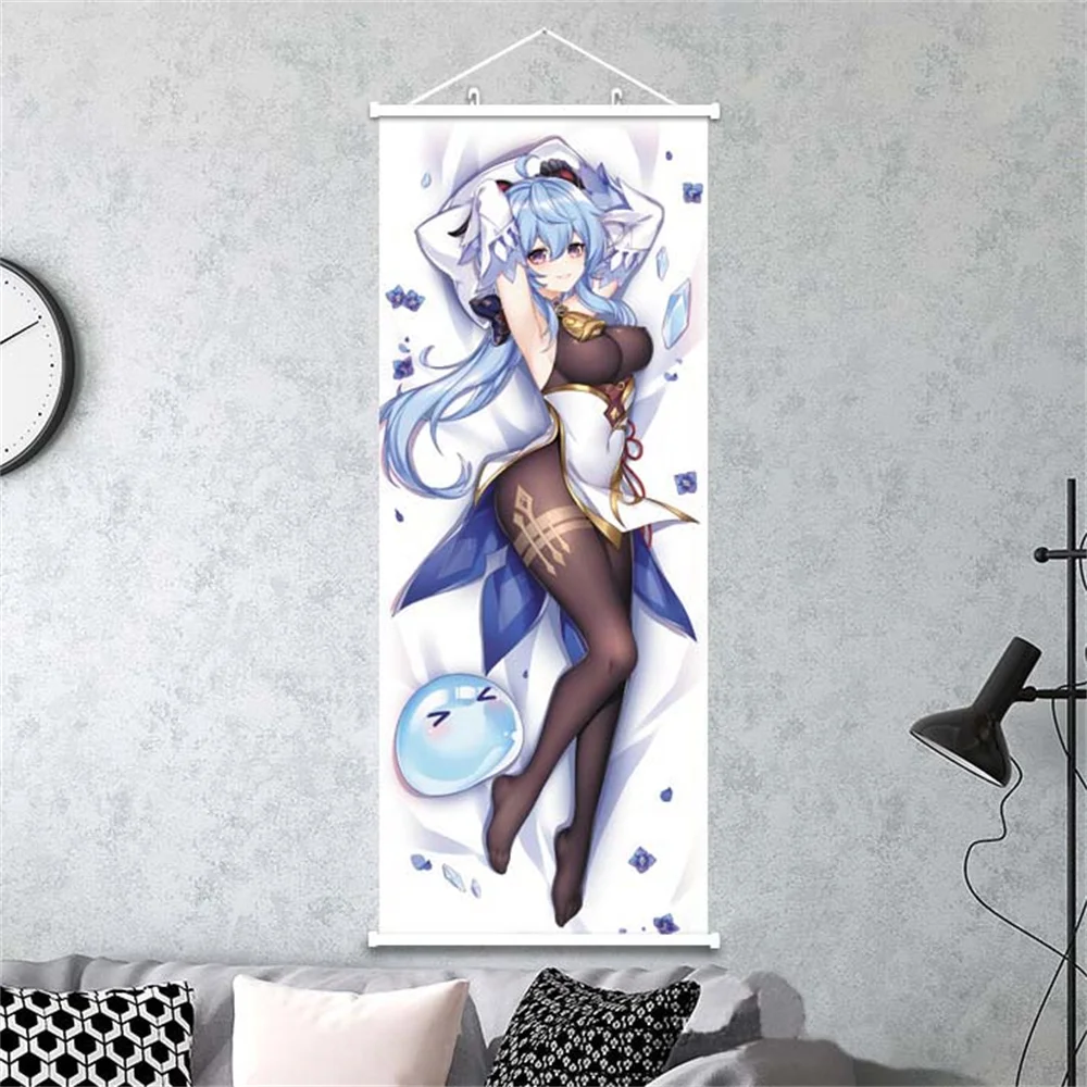Game Genshin Impact Ganyu Hutao Keqing Mona Scroll Canvas Hanging Painting Room Decor Anime Poster Wall Art Home Decoration Gift
Game Genshin Impact Ganyu Hutao Keqing Mona Scroll Canvas Hanging Painting Room Decor Anime Poster Wall Art Home Decoration Gift