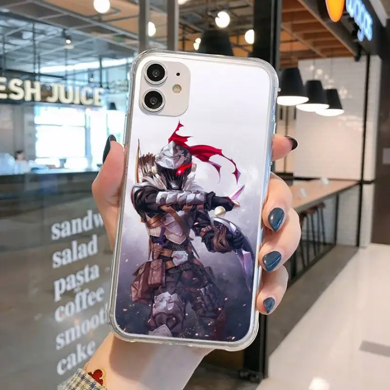 GOBLIN SLAYER Phone Case Transparent for iPhone 11 12 mini pro XS MAX 8 7 6 6S Plus X 5S SE 2020 XR
GOBLIN SLAYER Phone Case Transparent for iPhone 11 12 mini pro XS MAX 8 7 6 6S Plus X 5S SE 2020 XR