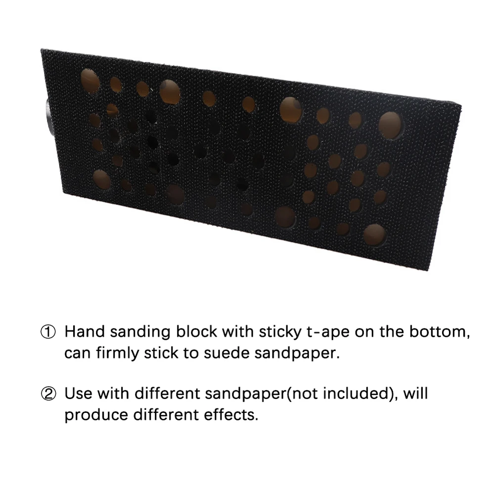 Sanding Block Sandpaper Holder 70*195mm Dust Free Sanding Pad For Abrasive Wood Polishing Automobile Maintenance Tool
Sanding Block Sandpaper Holder 70*195mm Dust Free Sanding Pad For Abrasive Wood Polishing Automobile Maintenance Tool