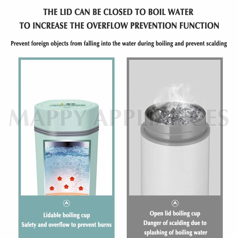 Household Portable Electric Kettle Integrated Water Boiling Cup Travel Small Electric Heating Boiling Water Cup Coffee Thermal
Household Portable Electric Kettle Integrated Water Boiling Cup Travel Small Electric Heating Boiling Water Cup Coffee Thermal