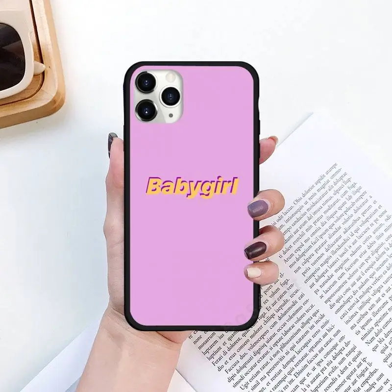Babe babygirl honey line Text pattern Phone Case for iPhone 11 12 pro XS MAX 8 7 6 6S Plus X 5S SE 2020 XR Luxury funda coque
Babe babygirl honey line Text pattern Phone Case for iPhone 11 12 pro XS MAX 8 7 6 6S Plus X 5S SE 2020 XR Luxury funda coque
