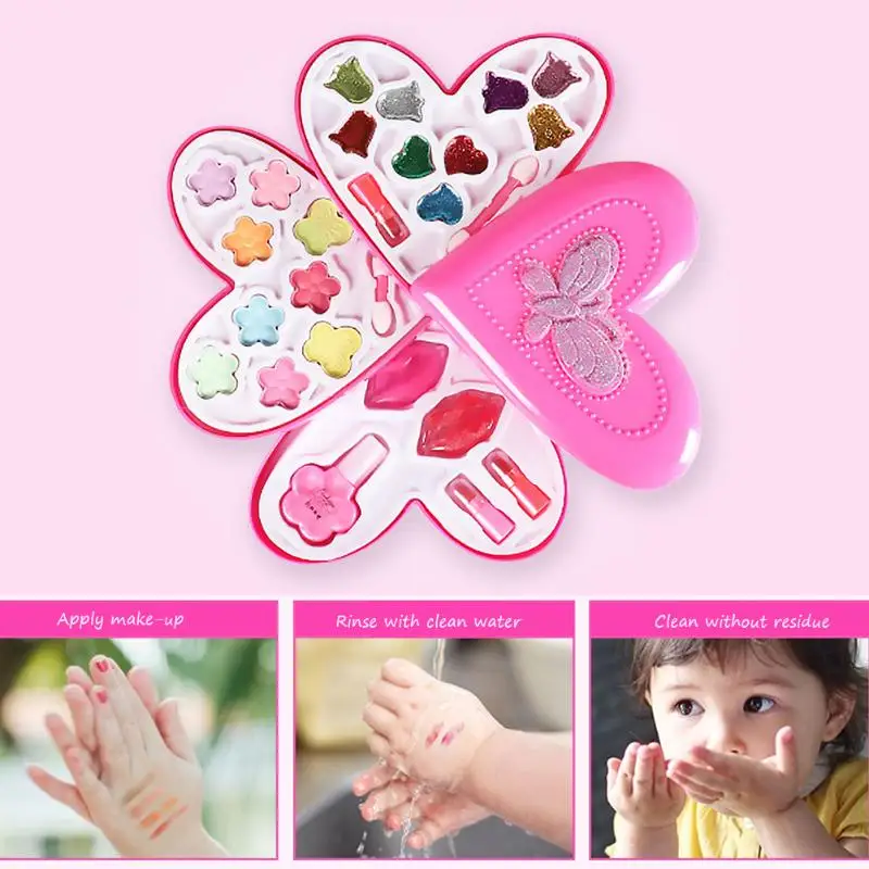 Girl Pretend Playing Toys Non-toxic Colorful Lipstick Princess Makeup Boxes Set Educational Beauty Cosmetic Playthings
Girl Pretend Playing Toys Non-toxic Colorful Lipstick Princess Makeup Boxes Set Educational Beauty Cosmetic Playthings