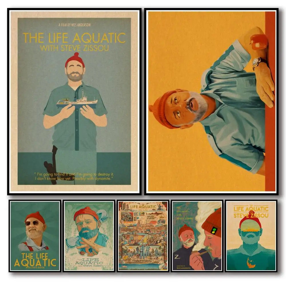 27 дизайнов, Wes Anderson, фильм «Жизнь водная с Стивом зиссом», наклейка на стену для кофейни, бара
27 дизайнов, Wes Anderson, фильм «Жизнь водная с Стивом зиссом», наклейка на стену для кофейни, бара