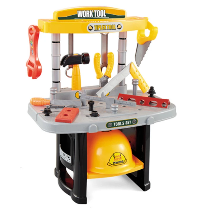 New Pretend Play Tool Toys Boys Carpentry Engineer Plastic Building Tools Tableware Children Educational Set Gift D83
New Pretend Play Tool Toys Boys Carpentry Engineer Plastic Building Tools Tableware Children Educational Set Gift D83