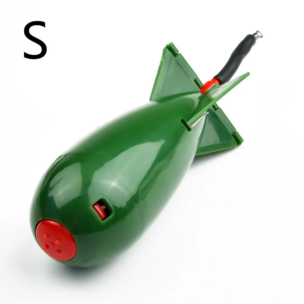 Carp Fishing Rocket Feeder Bomb Float Bait Bait Holder L M S Projectile Rocket Nesting Device Fishing Bait Feeder
Carp Fishing Rocket Feeder Bomb Float Bait Bait Holder L M S Projectile Rocket Nesting Device Fishing Bait Feeder