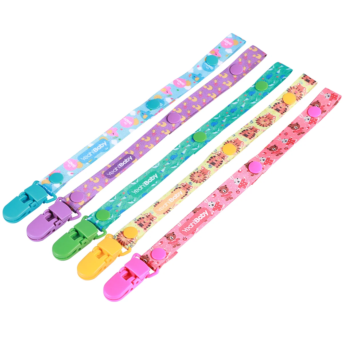 5 шт., держатель для соски-пустышки 
5 шт., держатель для соски-пустышки