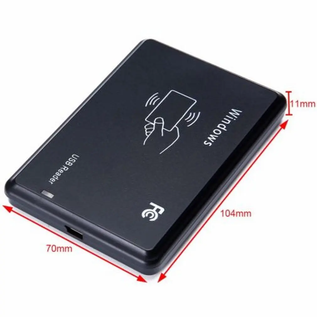 Ultra Thin Compact Size 125kHz USB RFID Contactless Proximity Sensor Smart non-contact ID Card Reader
Ultra Thin Compact Size 125kHz USB RFID Contactless Proximity Sensor Smart non-contact ID Card Reader