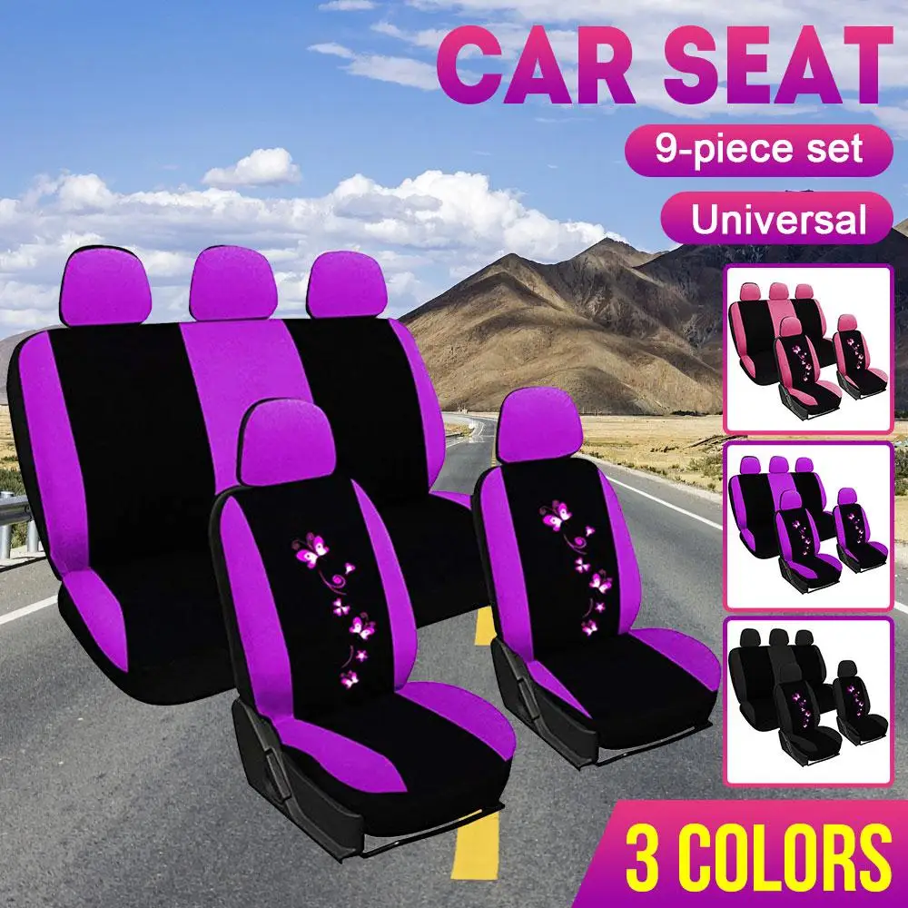 Durable Car Seat Cover 9 PCS Non-Slip Pad Dustproof Auto Seat Cushion Universal Car Seat Protector
Durable Car Seat Cover 9 PCS Non-Slip Pad Dustproof Auto Seat Cushion Universal Car Seat Protector