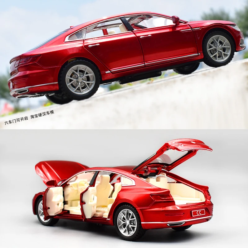 HGRC 1:32 Model Metal Alloy Diecast Car With LED Light Music VolkswagCC Simulation Collection Die casting Vehicles Toys for boys
HGRC 1:32 Model Metal Alloy Diecast Car With LED Light Music VolkswagCC Simulation Collection Die casting Vehicles Toys for boys