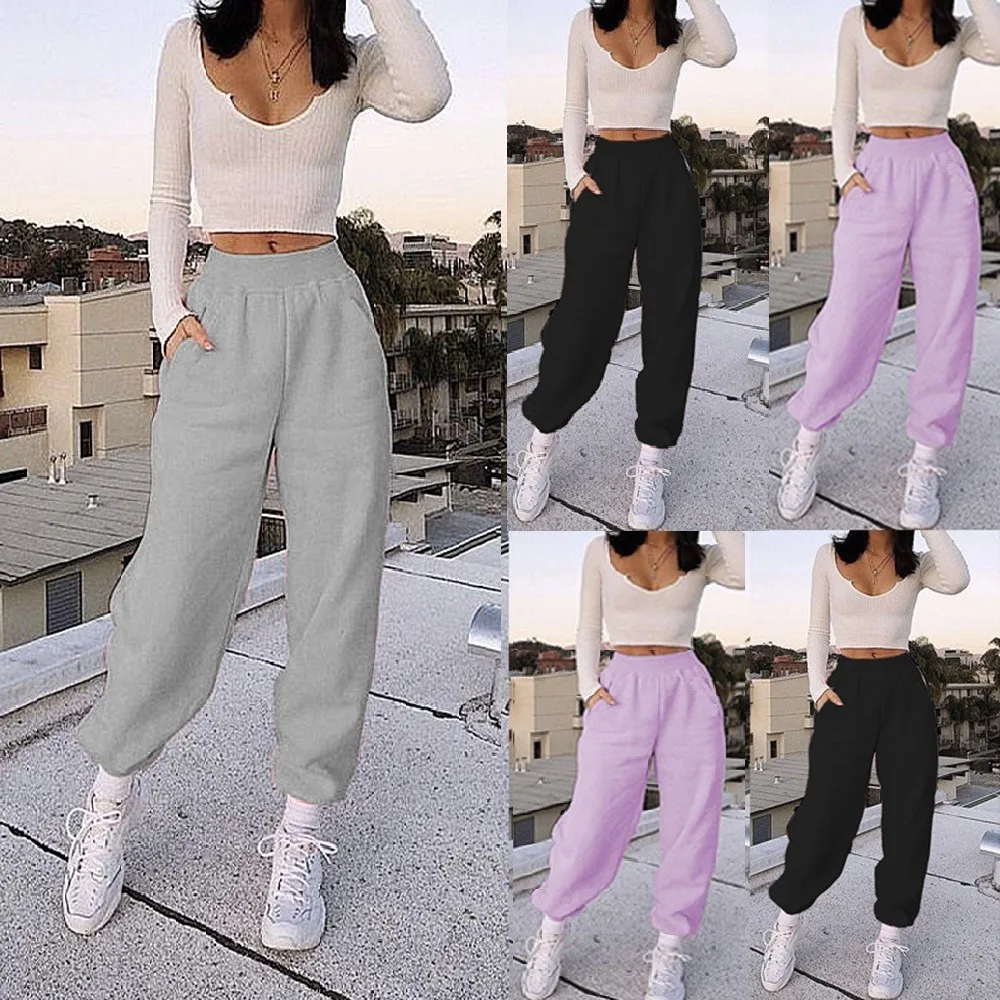 Sexy High Waist Sweatpants Trousers Winter Black Baggy Joggers Women Sweat Pants Sexy Loose With Pocket Baggy Joggers Sweat
Sexy High Waist Sweatpants Trousers Winter Black Baggy Joggers Women Sweat Pants Sexy Loose With Pocket Baggy Joggers Sweat