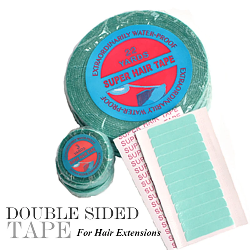Pre-ready Double Sided Tape Tabs Super For Skin Weft Human Remy Hair Extensions No-Shine | Шиньоны и парики