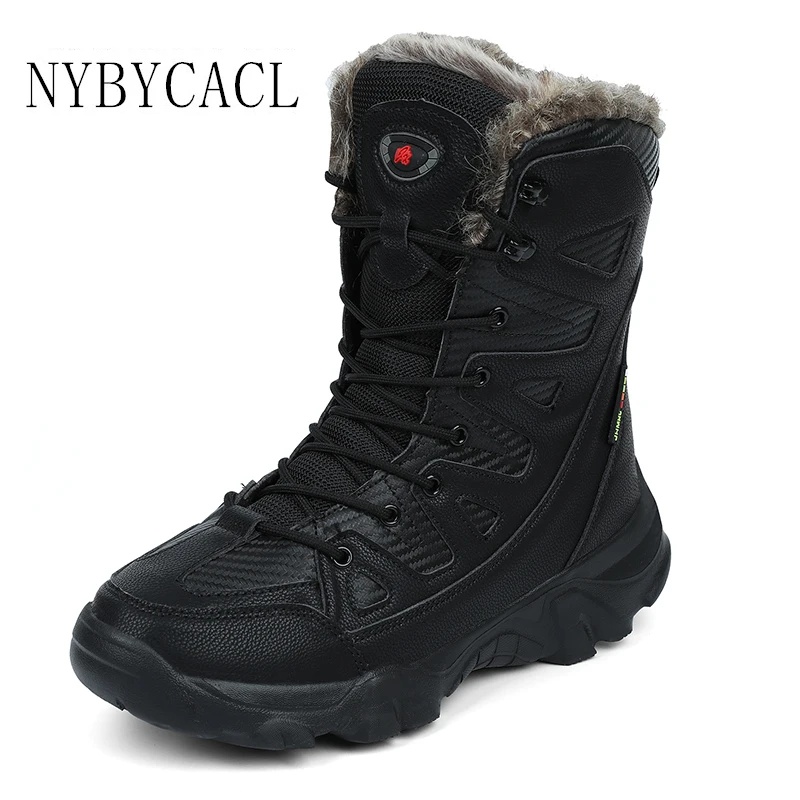 Winter Men's Boots Large Size Plush Warm Snow Boots Outdoor Fashionable Combat Boots Army Boots Classic Black Platform Men Shoes
Winter Men's Boots Large Size Plush Warm Snow Boots Outdoor Fashionable Combat Boots Army Boots Classic Black Platform Men Shoes