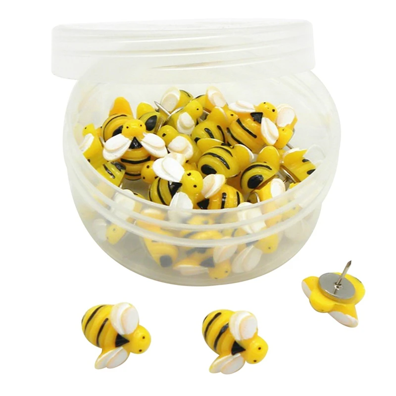 30Pcs Cartoon Pushpin Cute Bee Pattern Board Mail Handmade Diy Pushpin Creative Cartoon Resin Patch Pushpin
30Pcs Cartoon Pushpin Cute Bee Pattern Board Mail Handmade Diy Pushpin Creative Cartoon Resin Patch Pushpin