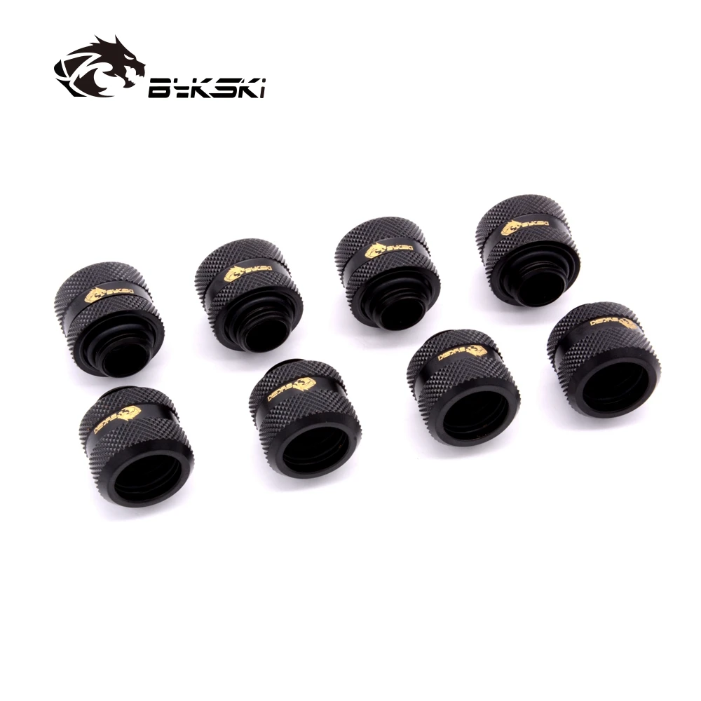 BYKSKI 8шт./лот жесткий трубчатый фитинг OD12mm/OD14mm/OD16mm ручной компрессионный медный G1/4