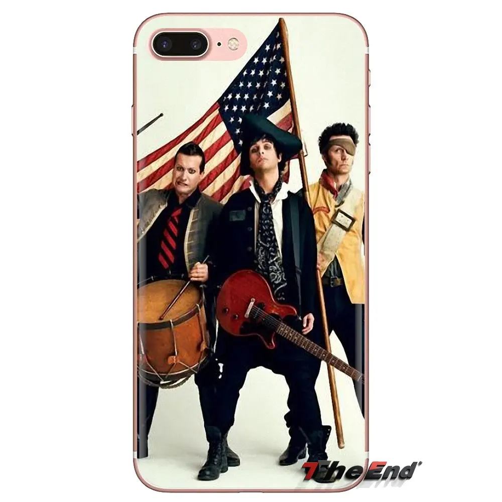 Coldplay Зеленый День Билли Джо для iPod Touch Apple iPhone 4 4S 5 5S SE 5C 6 6S 7 8 X XR XS Plus MAX TPU прозрачные