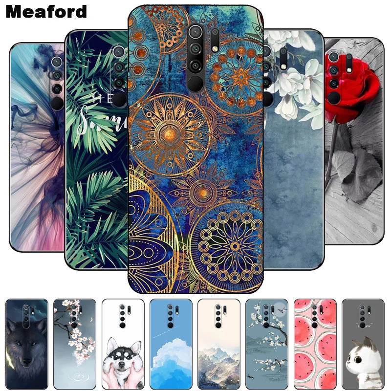 For Xiaomi Redmi 9 Case Cartoon Printed Soft Black Bumper Silicone TPU Cover For Xiaomi Redmi 9 Redmi9 Phone Case for redmi 9
For Xiaomi Redmi 9 Case Cartoon Printed Soft Black Bumper Silicone TPU Cover For Xiaomi Redmi 9 Redmi9 Phone Case for redmi 9