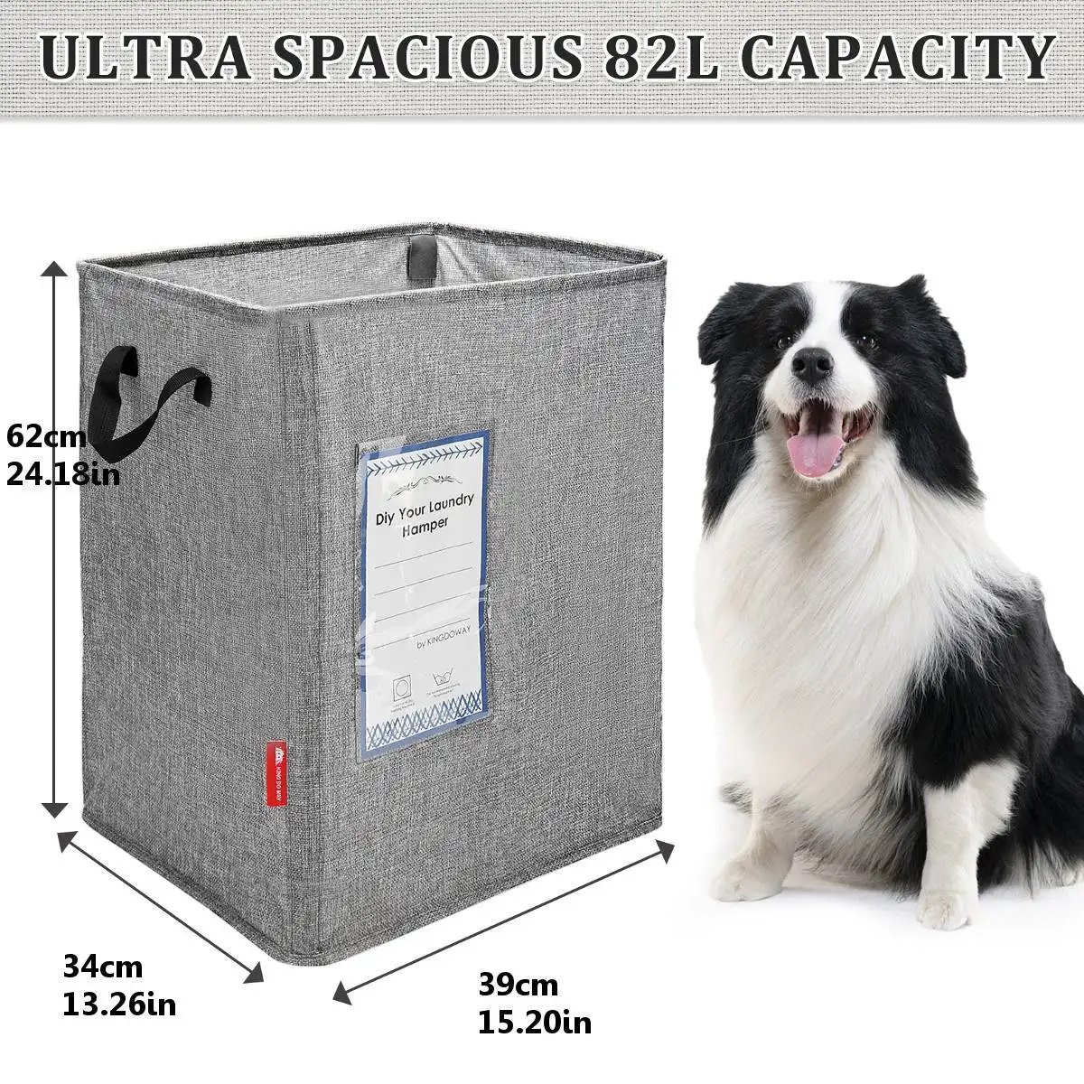 68/82L collapsible Large PE Simulation Hemp Dirty Clothe Storage Bucket Blanket Laundry Toy Nursery Hamper With Handles for Home
68/82L collapsible Large PE Simulation Hemp Dirty Clothe Storage Bucket Blanket Laundry Toy Nursery Hamper With Handles for Home