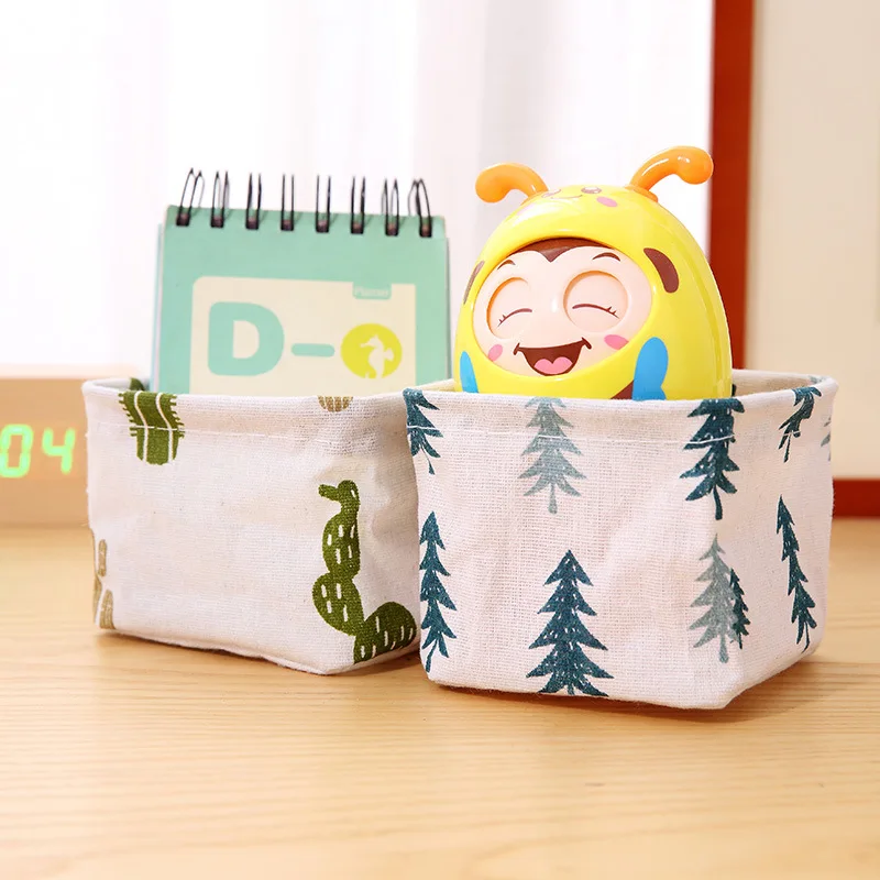 Zerolife 12x9CM Handle Portable Foldable Storage Box Desktop Makeup Sundries Small Basket Home Organizer Washable Household
Zerolife 12x9CM Handle Portable Foldable Storage Box Desktop Makeup Sundries Small Basket Home Organizer Washable Household