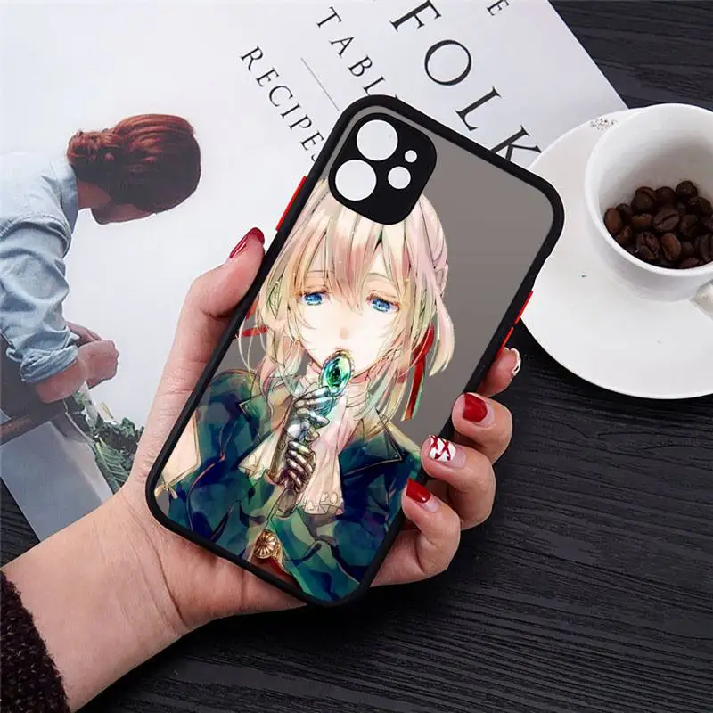 Violet Evergarden Phone Case For iPhone 12 11 Mini Pro XR XS Max 7 8 Plus X Matte transparent Back Cover
Violet Evergarden Phone Case For iPhone 12 11 Mini Pro XR XS Max 7 8 Plus X Matte transparent Back Cover