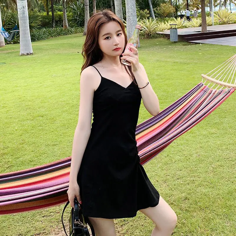 Summer Women's Dress 2021 Sexy Backless Casual Sleeveless Sling Slips Under Ladies SlimSplit Dress Nightclub party mini dress
Summer Women's Dress 2021 Sexy Backless Casual Sleeveless Sling Slips Under Ladies SlimSplit Dress Nightclub party mini dress