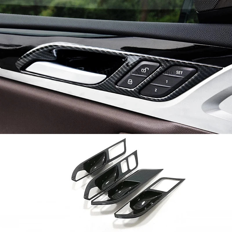 ABS Carbon fiber For BMW X3 G01 2018 2019 Car inner door Bowl protector frame Cover Trim Sticker Car Styling accessories 4pcs
ABS Carbon fiber For BMW X3 G01 2018 2019 Car inner door Bowl protector frame Cover Trim Sticker Car Styling accessories 4pcs