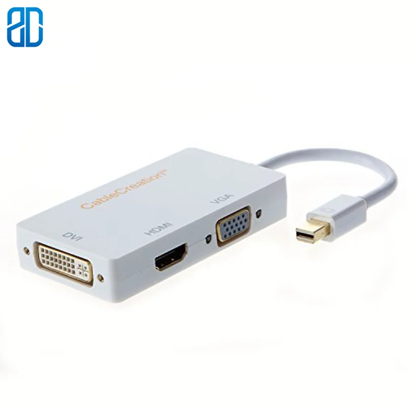 Mini DP к HDMI VGA DVI 3 в 1 позолоченный адаптер Mini DisplayPort совместим с MacBook Mac Book Air DP 1,2 версия 4K x 2K
Mini DP к HDMI VGA DVI 3 в 1 позолоченный адаптер Mini DisplayPort совместим с MacBook Mac Book Air DP 1,2 версия 4K x 2K