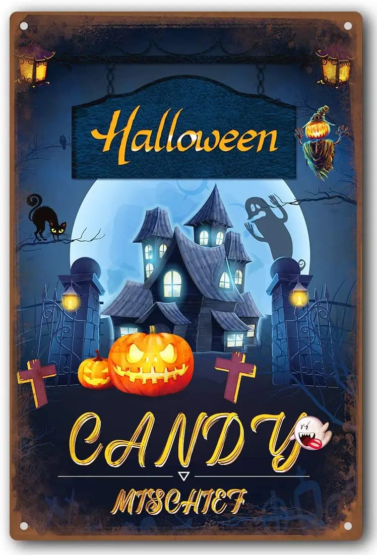 Huangdd Ретро стиль металлический жестяной знак-Хэллоуин вечерние НКА Бар Гараж ресторан кафе домашнее настенное украшение подарок для мужчин...
Huangdd Ретро стиль металлический жестяной знак-Хэллоуин вечерние НКА Бар Гараж ресторан кафе домашнее настенное украшение подарок для мужчин...