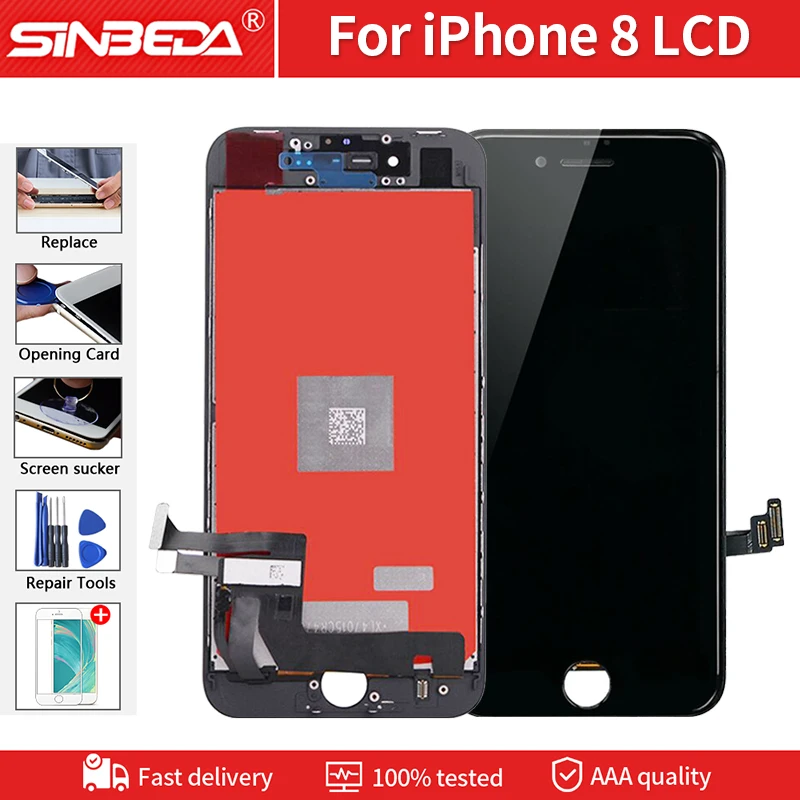 LCD Screen For iPhone 8 A1863 A1905 A1906 LCD Display With 3D Touch Screen Digitizer For iPhone 8 LCD Replacement
LCD Screen For iPhone 8 A1863 A1905 A1906 LCD Display With 3D Touch Screen Digitizer For iPhone 8 LCD Replacement