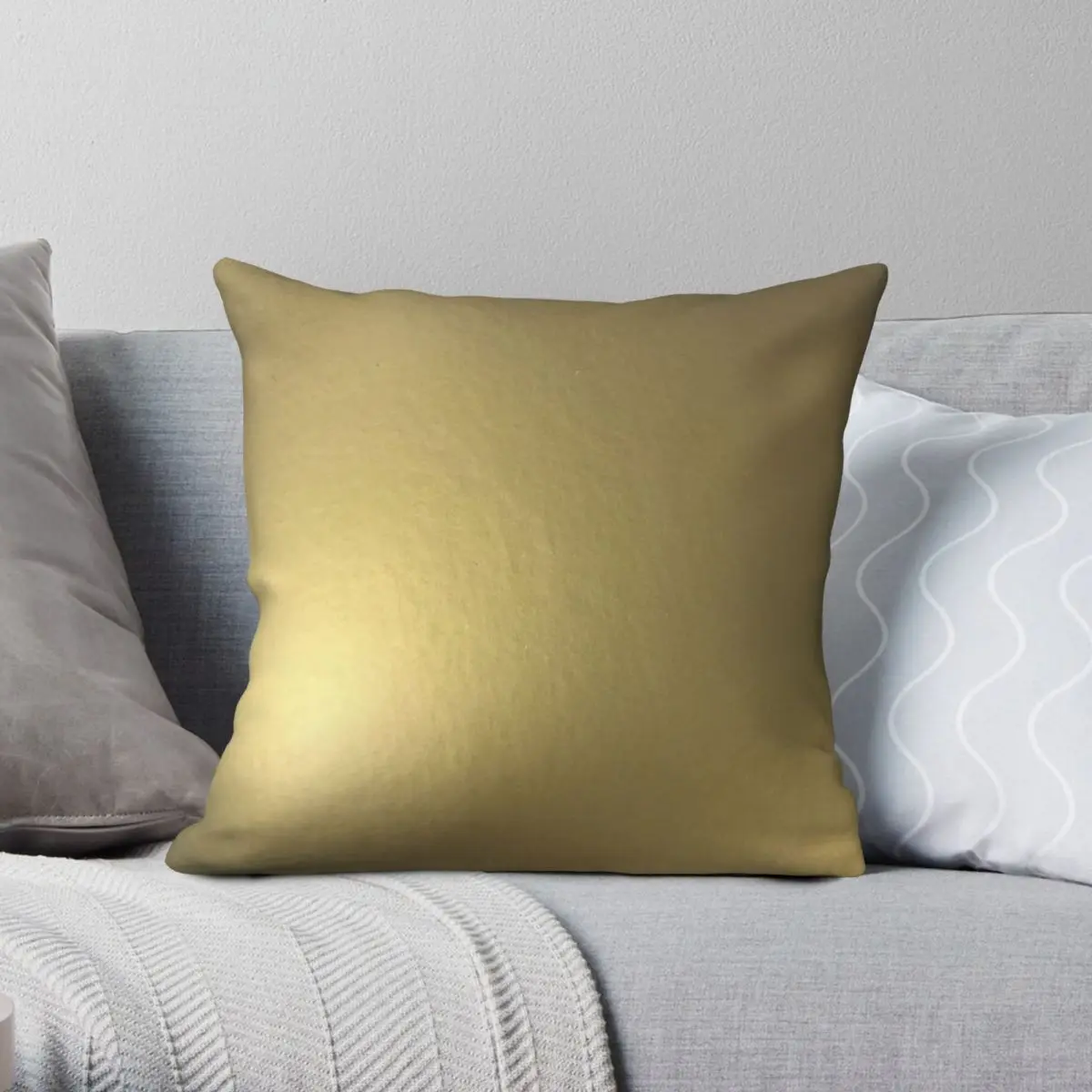 Metallic Gold Square Pillowcase Polyester Linen Velvet Pattern Zip Decor Throw Pillow Case Bed Cushion Cover
Metallic Gold Square Pillowcase Polyester Linen Velvet Pattern Zip Decor Throw Pillow Case Bed Cushion Cover