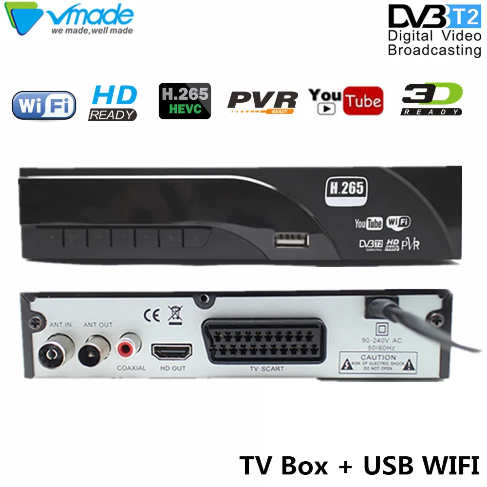 Dvb t2 8943 ТВ приемник HD настроенная поддержка MPEG 4 H.265 Dobly приема цифровых эфирных