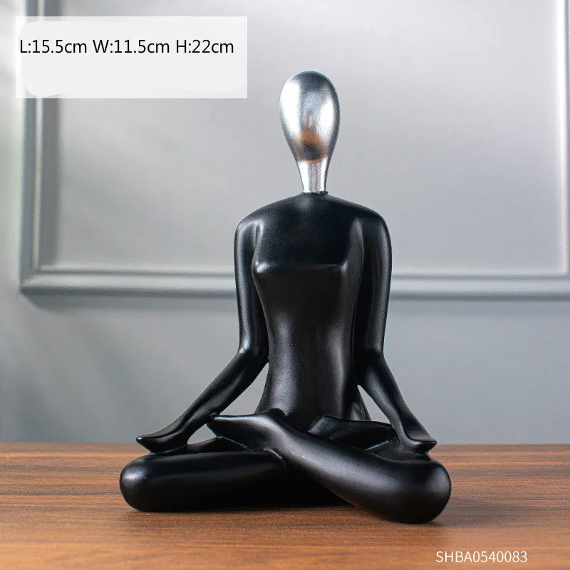 Homelily Nordic Style Creative Yoga Girl Miniature Figurines Home Decoration Accessories Modern Simple Resin Ornaments Crafts
Homelily Nordic Style Creative Yoga Girl Miniature Figurines Home Decoration Accessories Modern Simple Resin Ornaments Crafts