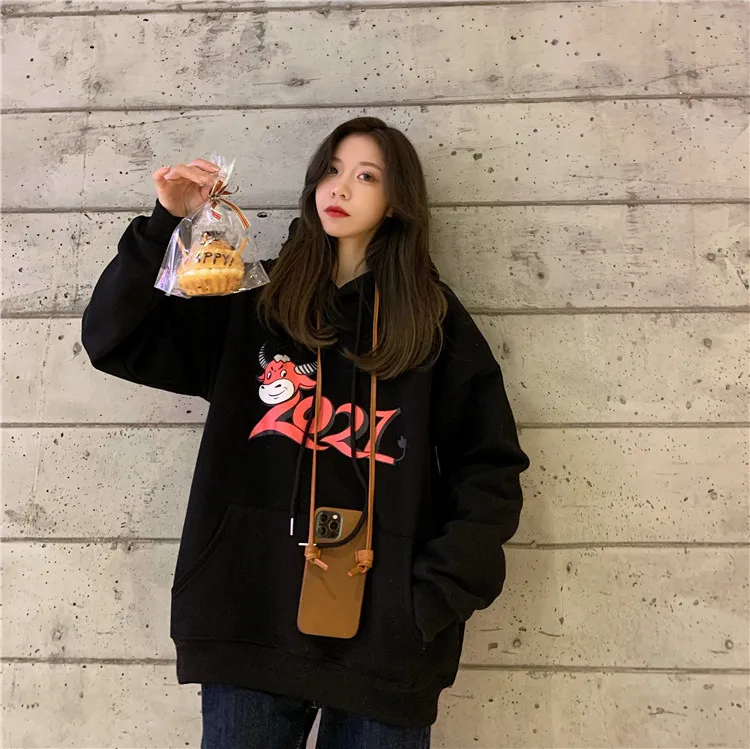 XZ1899 new Plus velvet thickenedof the ox red natal year new year pullover Sweatshirts
XZ1899 new Plus velvet thickenedof the ox red natal year new year pullover Sweatshirts