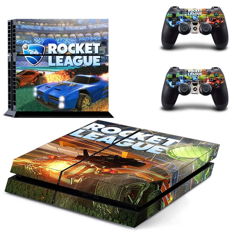Rocket League Stickers PS4 Vinyl Skin PS 4 Sticker Play station Decals Pegatinas For PlayStation console and 2 controller | Электроника