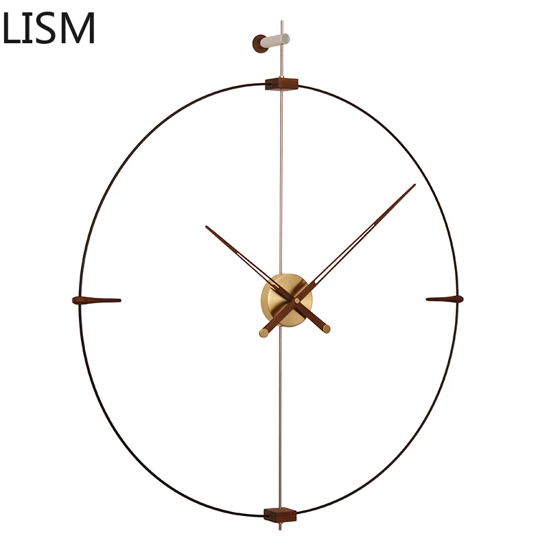 Solid Wood Fine Copper Wall Clock Modern Nordic Silent Large Clocks Living Room Large 3d Miinimalist Reloj De Pared Home Decor
Solid Wood Fine Copper Wall Clock Modern Nordic Silent Large Clocks Living Room Large 3d Miinimalist Reloj De Pared Home Decor