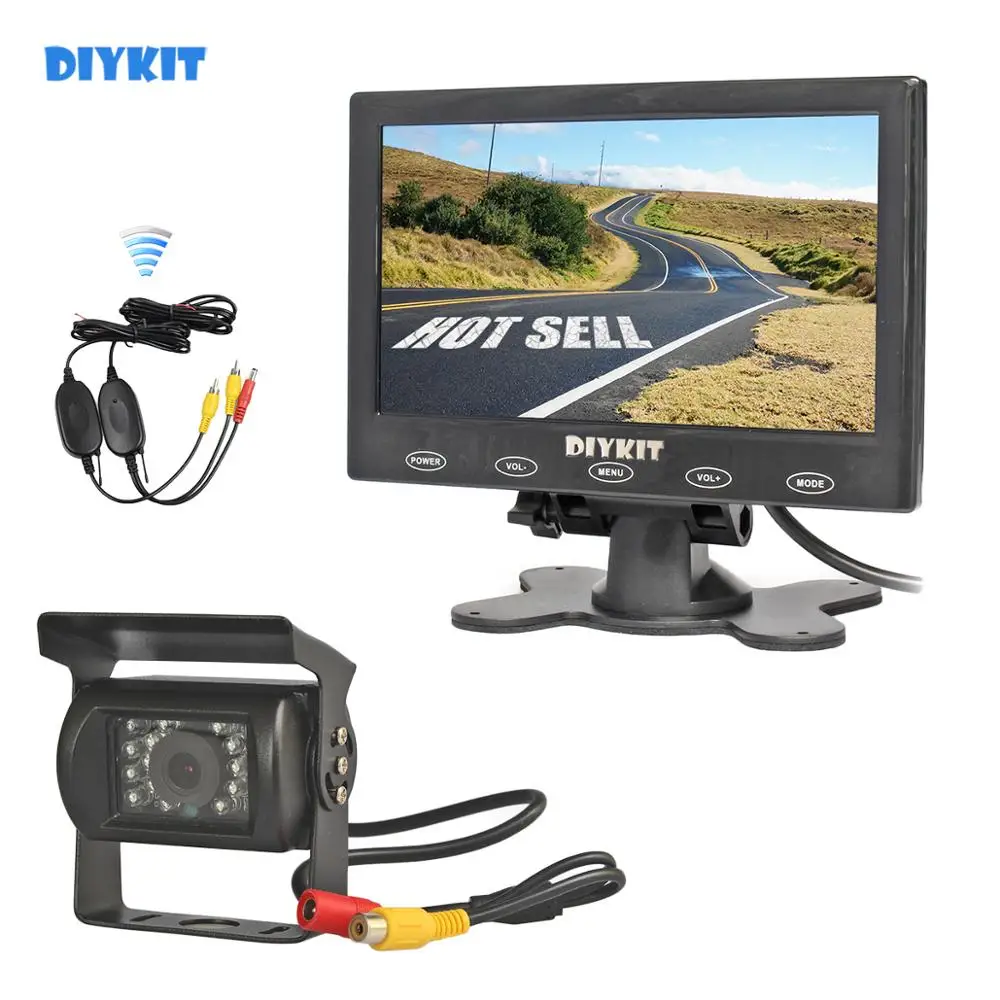 DIYKIT 12V беспроводной 7 "сенсорный монитор водонепроницаемый комплект заднего вида для лошадь прицеп, дом на колесах резервного копирования CCD...
DIYKIT 12V беспроводной 7 "сенсорный монитор водонепроницаемый комплект заднего вида для лошадь прицеп, дом на колесах резервного копирования CCD...