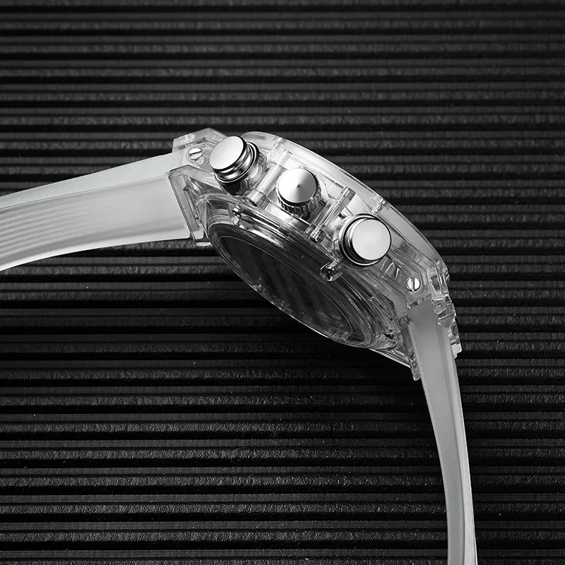 2021 NEW Strange Personalized Transparent Case Men Watch Multi-function Brand Luxury Couple Watches Unique Tough Guy Male Clock 
2021 NEW Strange Personalized Transparent Case Men Watch Multi-function Brand Luxury Couple Watches Unique Tough Guy Male Clock